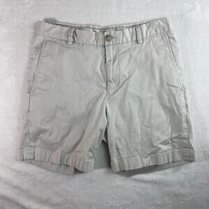 Men's Southern Tide The Skipjack Chino Khaki Shorts Size 32 Beige‎